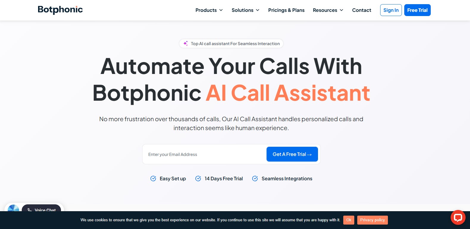 Botphonic AI Call Assistant